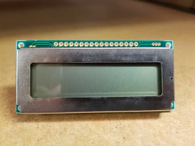 EA-X16017AR - AFFICHEUR LCD 1 LIGNE 16 CARACTERES