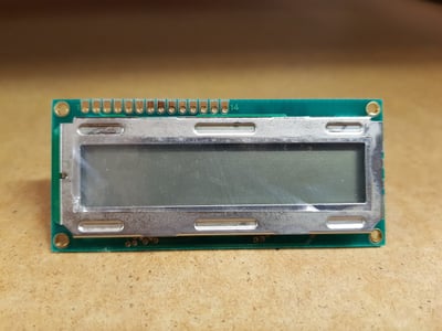 EA-H16015AR - AFFICHEUR LCD 1 LIGNE 16 CARACTERES