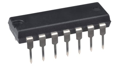 DS14C89AN - Circuit intégré d'interface RS-232 QUAD CMOS RECEIVER