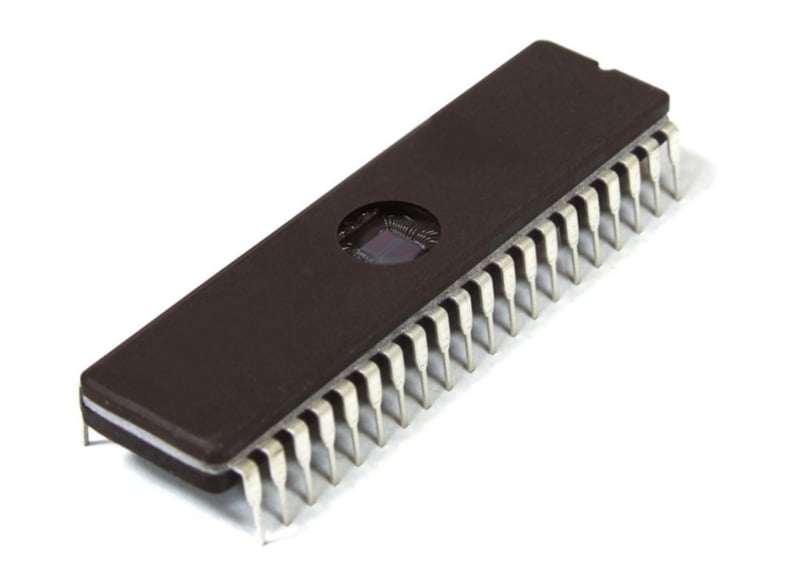 UPD27C1024A-12 - 64Kx16-Bit 1M 120ns UV effaçable EPROM