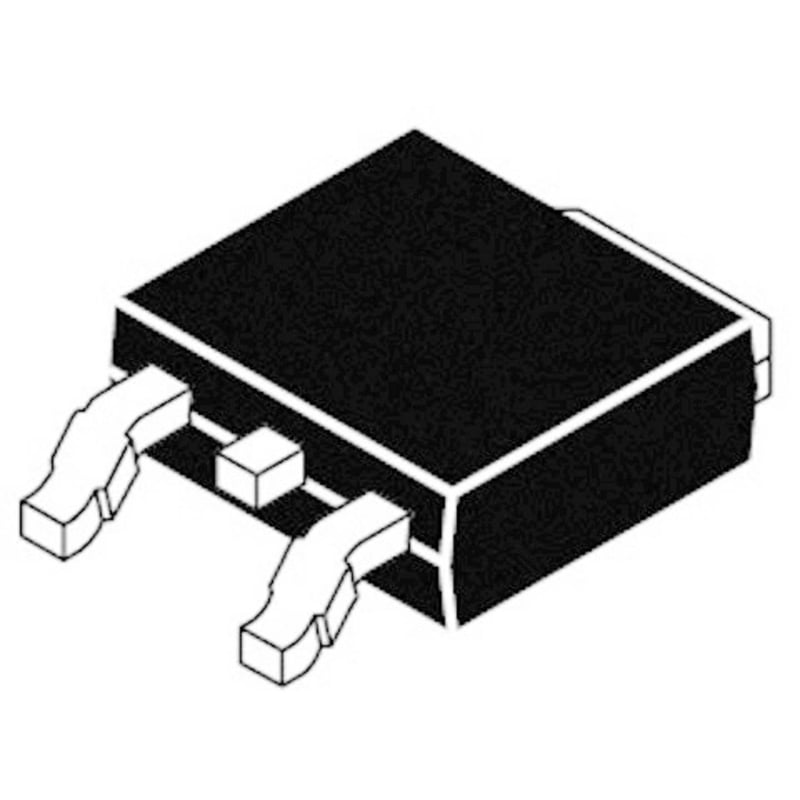 LM317M - Régulateur de tension - Linéaire Positif Réglable 1.2 V 500 mA  TO-252-3