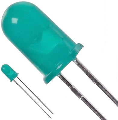 HLMP-3502-002 - LED VERTE 5MM