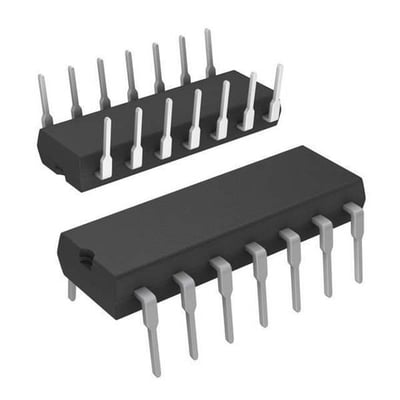 MC14093BCP- Déclencheur Schmitt NAND Quad à 2 entrées DIP14