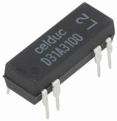 D31A3100 - RELAIS REED DUAL IN LINE / un contact travail