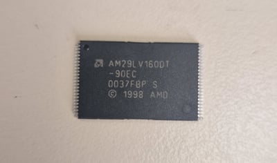 AM29LV160DT-90EC   Flash NOR de 16 Mbit (2M x 8 bits / 1M x 16 bits