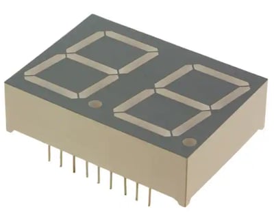 HDSP-5312 - AFFICHEUR 7 SEGMENTS NUMERIQUE LED ROUGE