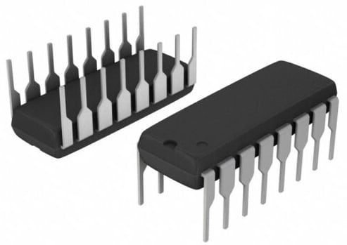 ST62T01B6/HWD - MICROCONTROLEUR, 8-BIT, ST6200 CPU, CMOS, DIP, 16PIN
