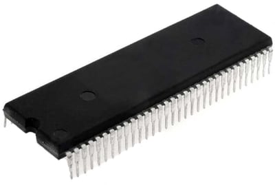 ST62T46BB6 - MICROCONTROLEUR, 8-BIT, ST6200 CPU, CMOS, SDIP, 56PIN