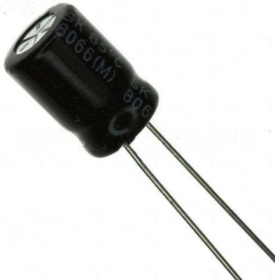 SKR47M450ST - CONDENSATEUR ALUMINIUM 0.47UF 20% 450V RADIAL