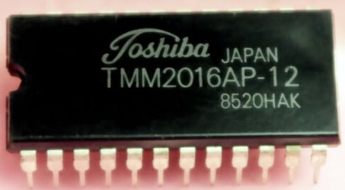 TMM2016AP-12 - RAM 24P DIP IC