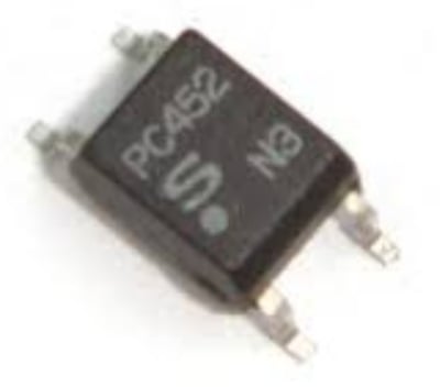 PC452T - OPTOISOLATEUR 3.75KV DARL 4 CMS