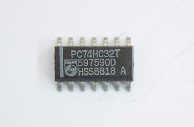 PC74HC32T - OR GATE, HC/UH SERIES, 4-FUNC, ( 74HC32 )