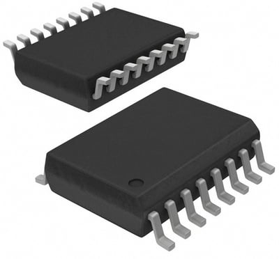 MAX232EWE - ALIMENTATION 5V, MULTICANAL RS-232 EMETTEUR/RECEVEUR