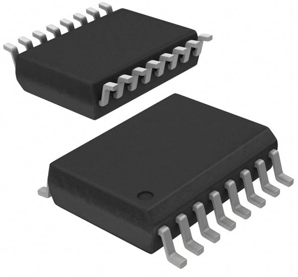 MAX232EWE - ALIMENTATION 5V, MULTICANAL RS-232 EMETTEUR/RECEVEUR