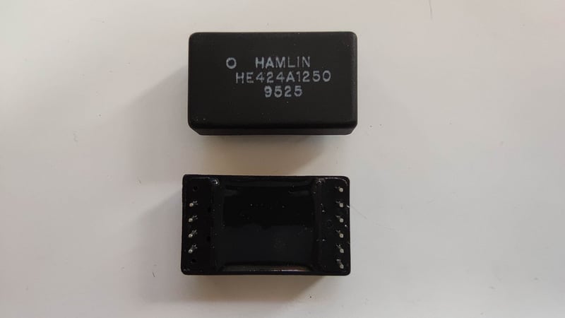 HE424A1250 - RELAIS, 12V, 10PIN