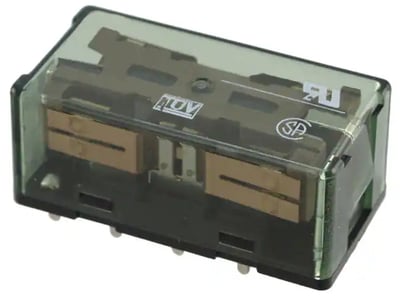 SP2-P-DC12V - Relais de puissance pour circuits imprimés SP, 2CO, DC, 12V, 480Ohm