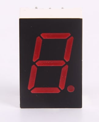 MAN78A - AFFICHEUR 7 SEGMENTS NUMERIQUE LED ROUGE