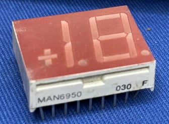 MAN6950 - AFFICHEUR LED ROUGE MODULE