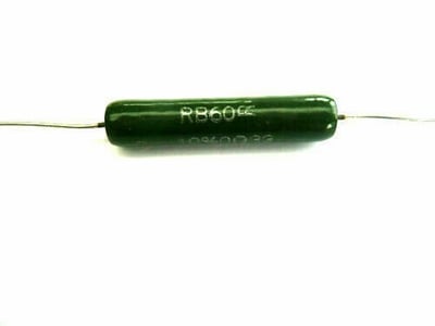 RB60-6R8-5% - RESISTANCE DE PUISSANCE BOBINEE VITRIFIEE 8W 6,8 Ohm 5% ( RWM6x34 )