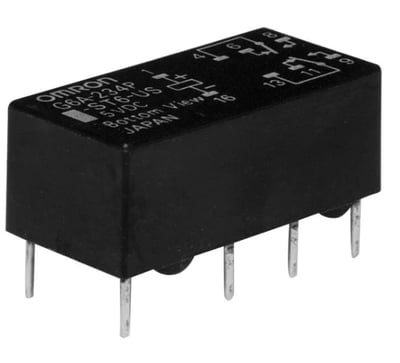 G6A-434P-ST-US-DC48 - RELAIS SIGNAL FAIBLE, CARTE DE CIRCUIT IMPRIME TRAVERSANT, 48VDC