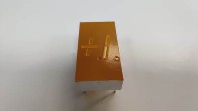 5082-7626 - AFFICHEUR 7 SEGMENTS LED JAUNE