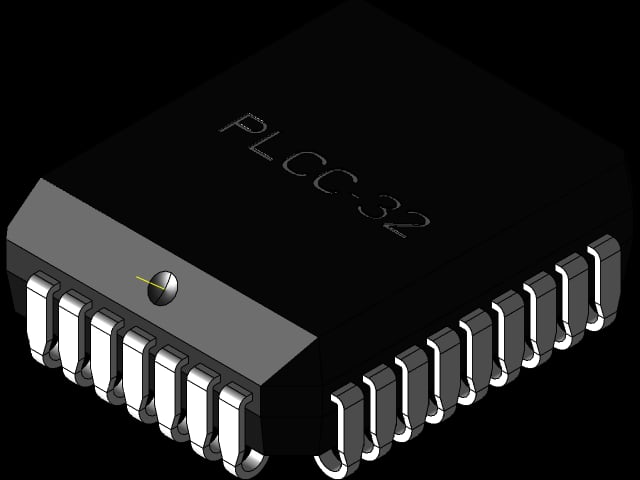 M27C2001-12C6 - IC EPROM 2MBIT PARALLEL 32PLCC
