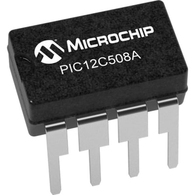 PIC12C508A-04/P - MICONTROLLEUR 8BIT 768B OTP 8DIP