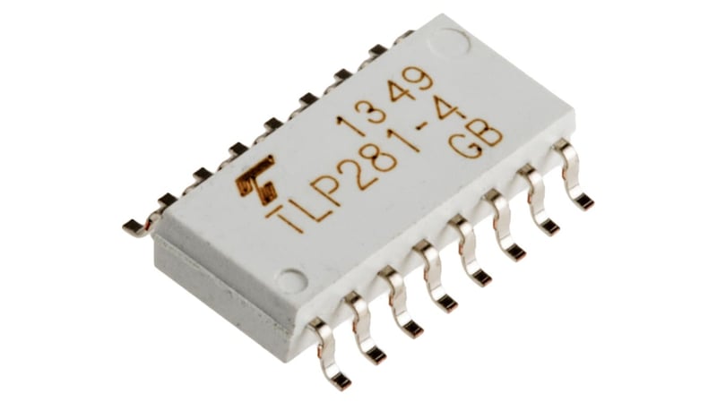 TLP281-4 (J,F) - OPTOCOUPLEUR 80V 25000 VRMS 4 CANAUX