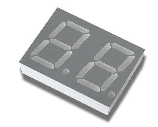 HDSP-5323 - AFFICHEUR 7 SEGMENTS 14.2MM ROUGE