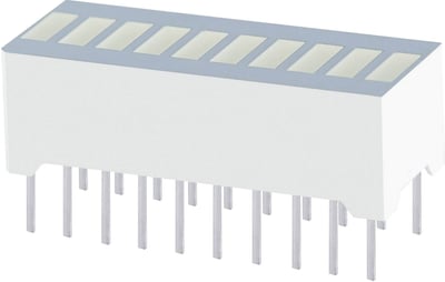 YBG-4840 - BARGRAPHE 10 LEDS JAUNES