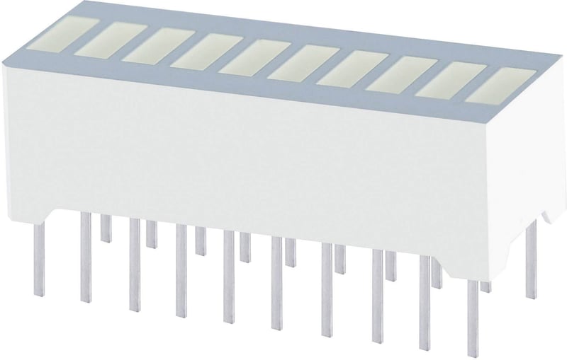 YBG-4840 - BARGRAPHE 10 LEDS JAUNES