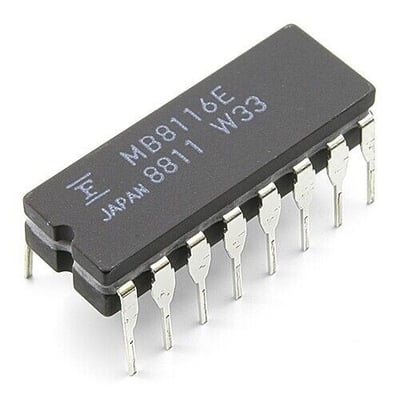 MB8116E - 16KBit DRAM DIP16C CERAMIQUE
