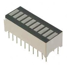 LTA1000E - BARGRAPH A LED RECT 1X10 ROUGE/ORANGE