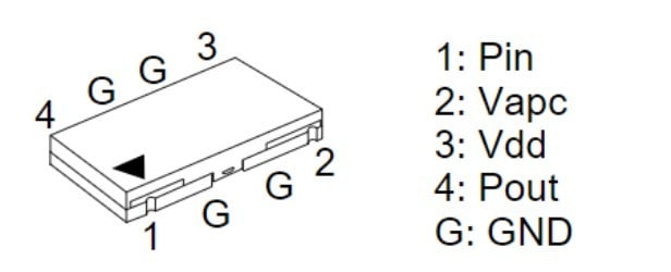 PF01411B - MOS FET Power Amplifier Module for GSM Handy Phone