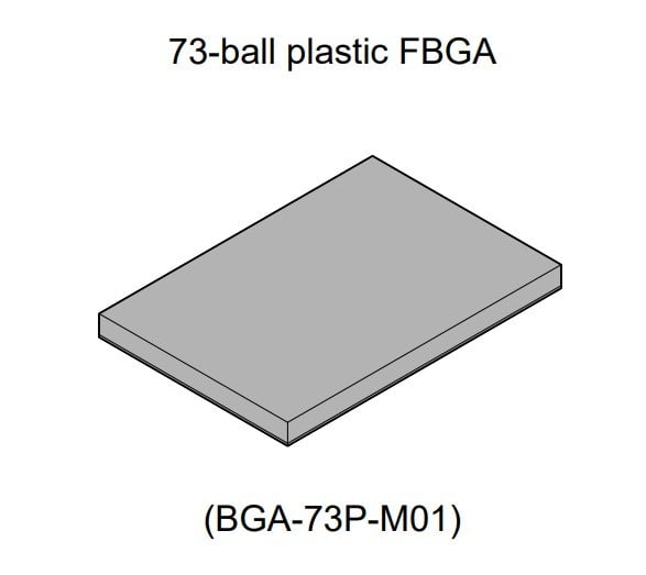 MB84VD22182EE-90-PBS - 32MB FLASH MEMORY BGA73