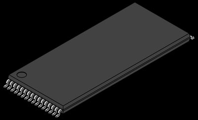 AM29F40B-90EI - Mémoire Flash 5V 4M-bit 512K x 8 90ns 32-Pin TSOP