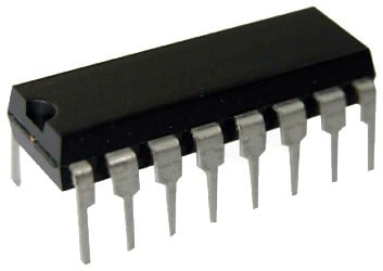 UPD416C - DRAM, 16KX1, 300ns, NMOS, PDIP16