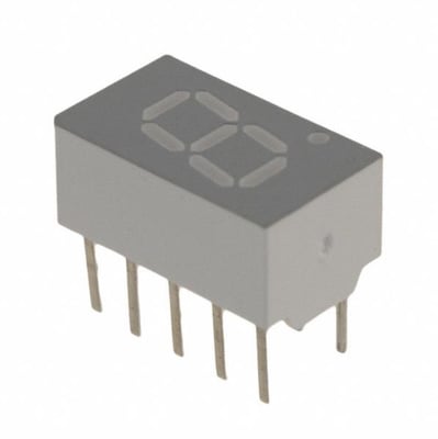 HDSP-A157 - AFFICHEUR LED 7SEG 0.3" OV/FL ROUGE 10DIP