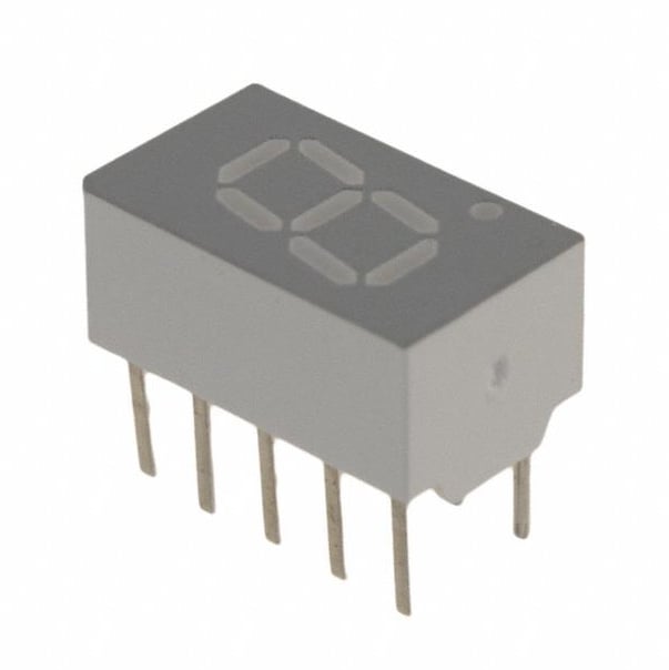 HDSP-A157 - AFFICHEUR LED 7SEG 0.3" OV/FL ROUGE 10DIP