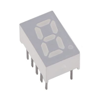 HDSP-U003 - AFFICHEUR LED 7SEG 0.31" SGL ROUGE 10DIP