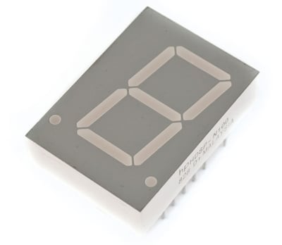 HDSP-N100 - AFFICHEUR LED 7-SEG 0.8" SGL ROUGE 18DIP