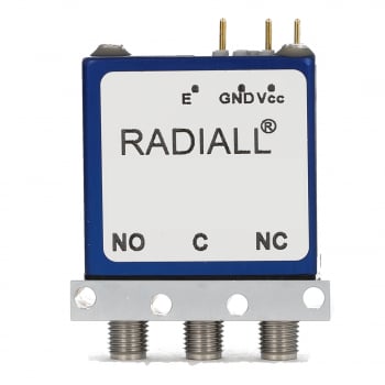 R570442000 - SPDT Ramses SMA 18GHz 12Vdc Broches Bornes