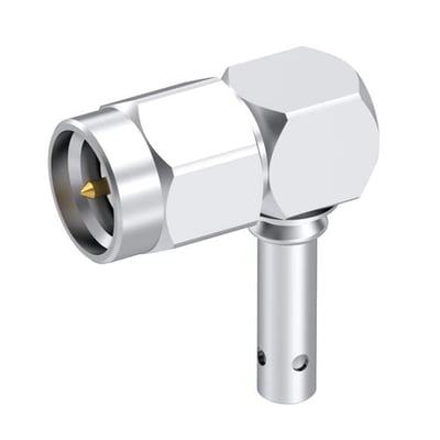 R125172001 - CONNECTEUR SMA A SERTIR / ANGLE DROIT
